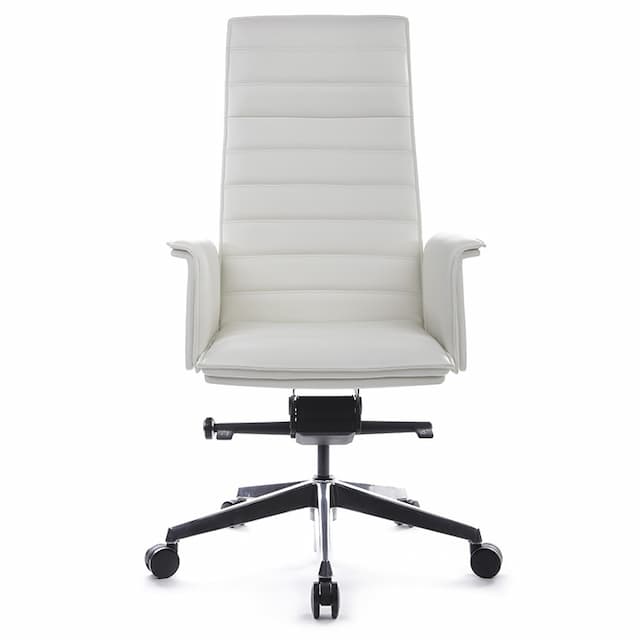 Кресло RV DESIGN Rubens A1819-2 Белый (6207) натуральная кожа