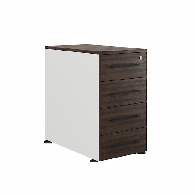 Тумба приставная Kobor TS4-40/60 white/charlston