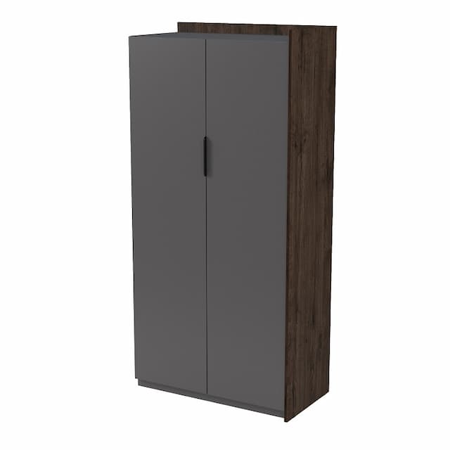 Модуль шкафа конечный Алсав MAGNETIC 15ШД-К.189 (884х460х1828) брауни/graphit