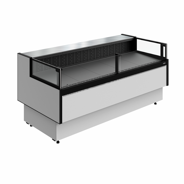 Витрина холодильная Carboma Palm 3 GC95 SM 1,8-2 открытая без боковин (версия 2.0) 9006-9005