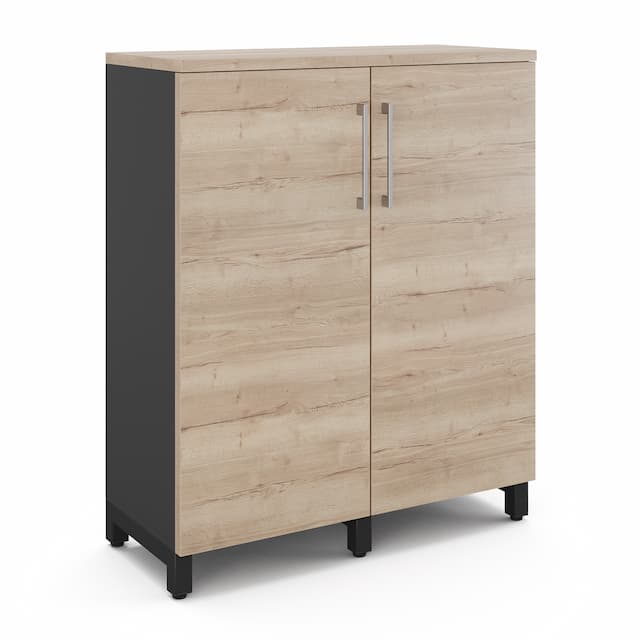 Шкаф распашной Kobor HR/3-90/40/M black/natural