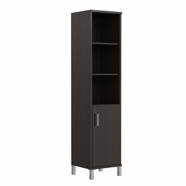 Шкаф-колонка высокая с глухой малой дверью Skyland B 431.2(R) венге магия 475х450х2054 BORN