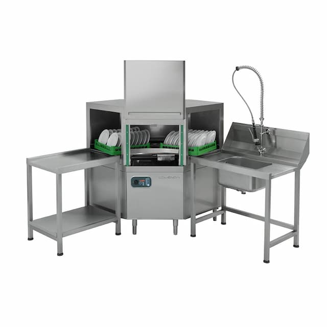 Машина посудомоечная COMENDA AC2A с дозаторами и сушкой