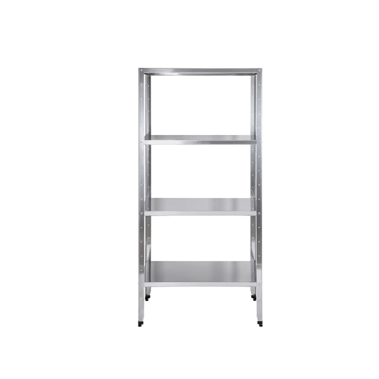 Стеллаж кухонный Luxstahl СР-1800х900х400/4 нерж