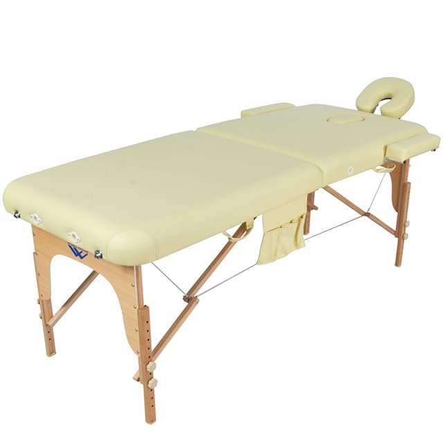 Массажный стол складной деревянный Med-Mos JF-AY01 2-х секционный